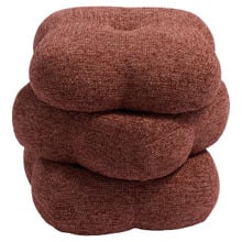 Zinnia Chenille Swivel Ottoman